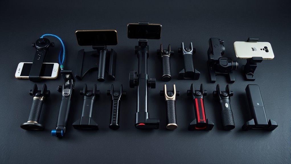 top cold shoe phone holders
