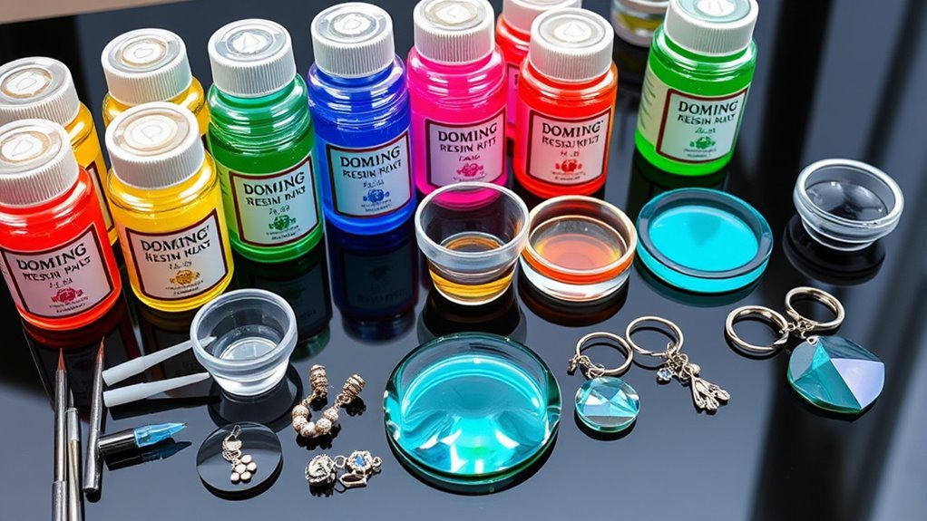 top doming resin kits