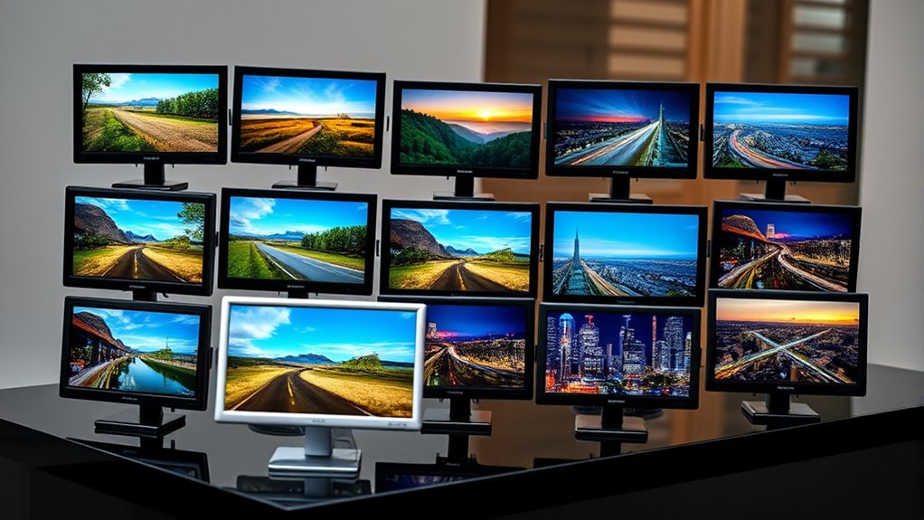 top external camera monitors