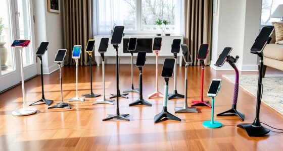 top floor phone holders