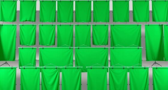 top foldable green screens