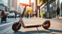 top folding electric scooters