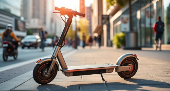 top folding electric scooters