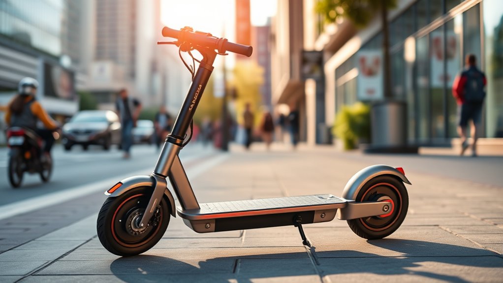 top folding electric scooters