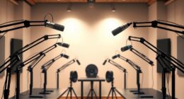 top microphone boom arms