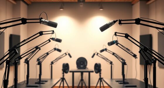 top microphone boom arms