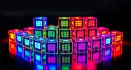 top portable rgb led cubes