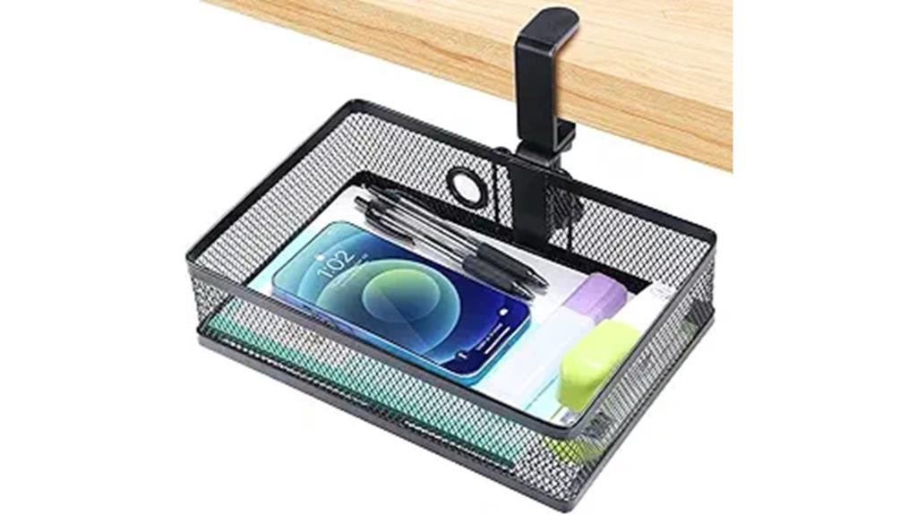 under desk drawer organizer