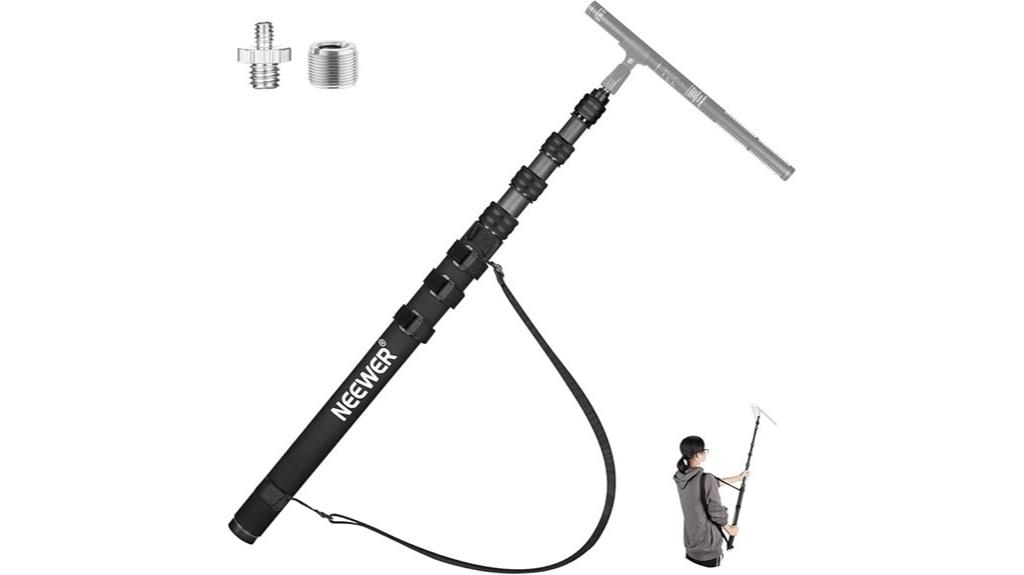 upgraded microphone boom pole