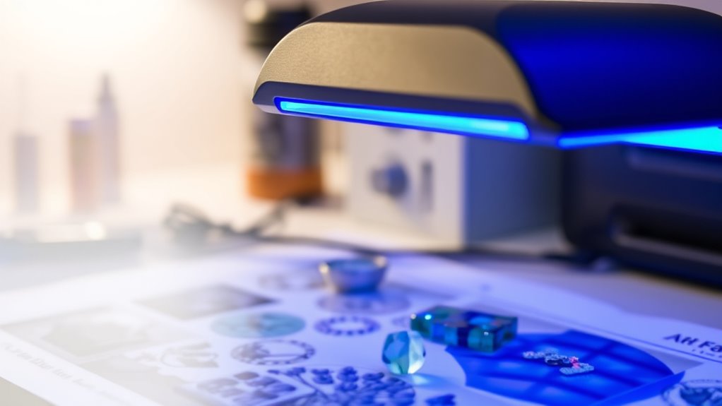 uv curing lamp features