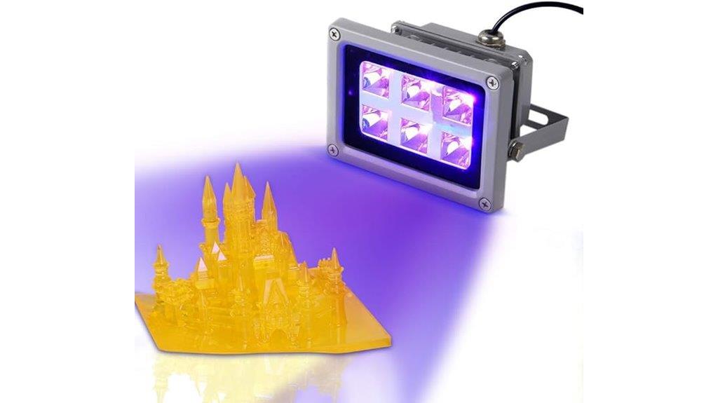 uv curing light device