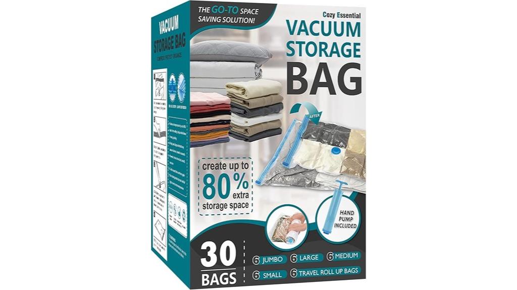 vacuum storage bags pack