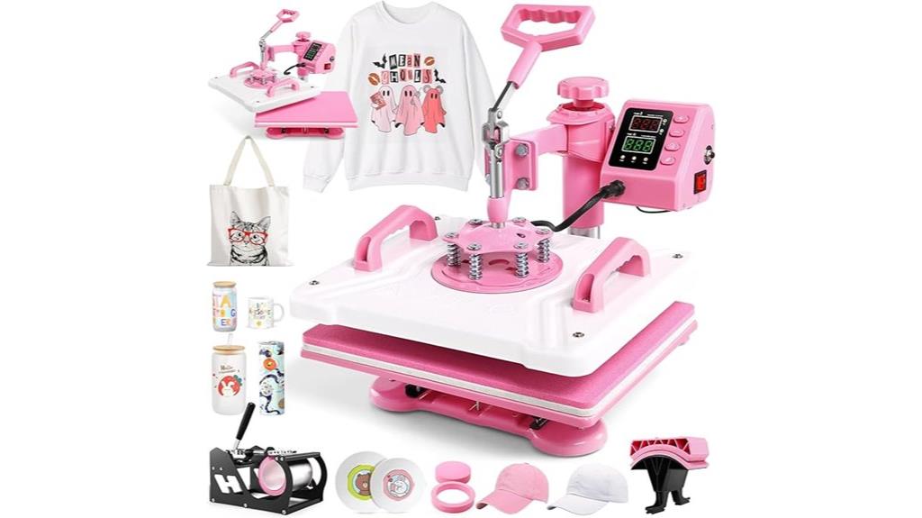 versatile 5 in 1 heat press