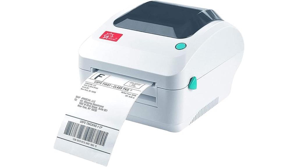 versatile shipping label printer