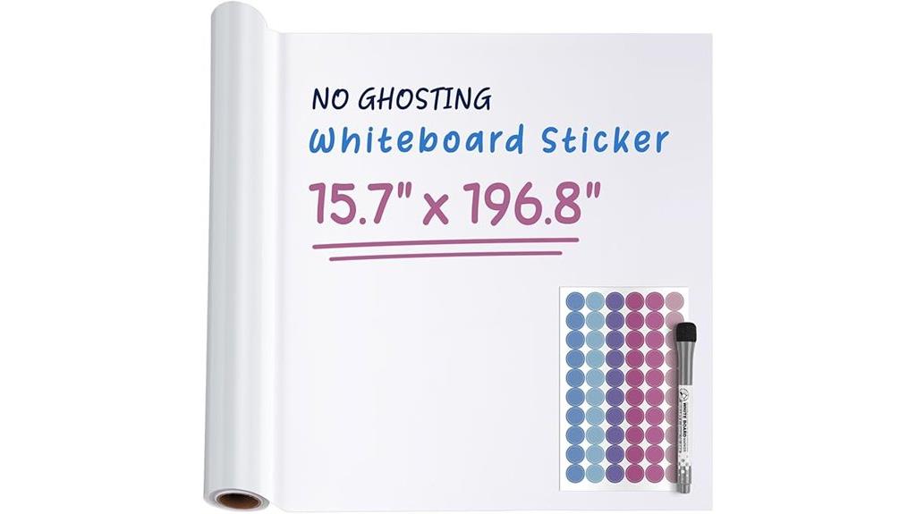 wall mounted whiteboard sticker