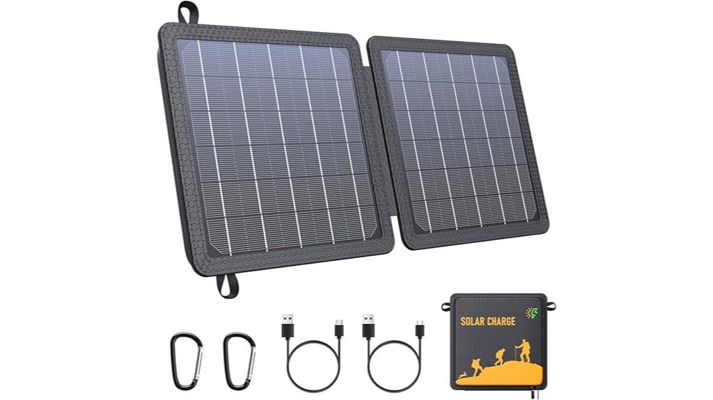 waterproof portable solar charger