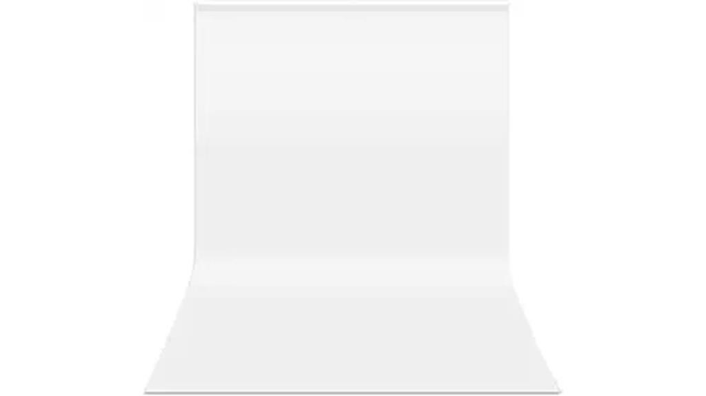 white photography backdrop