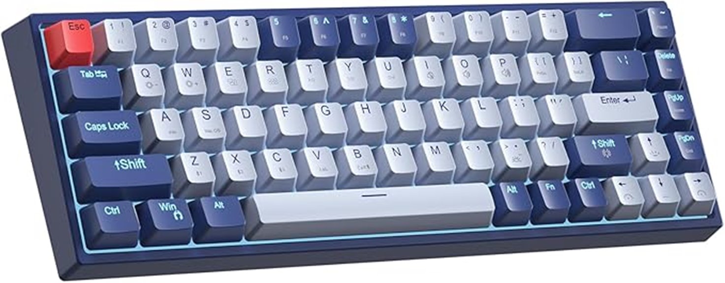 wireless backlit gaming keyboard