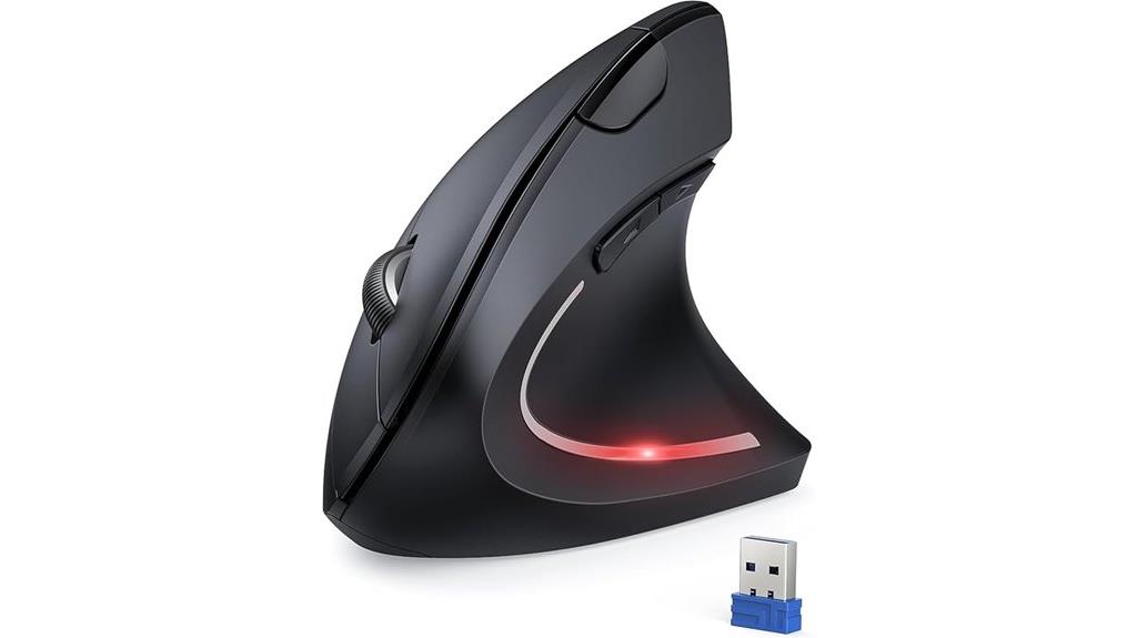 wireless ergonomic 4800 dpi