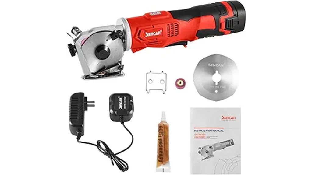 wireless fabric cutting tool
