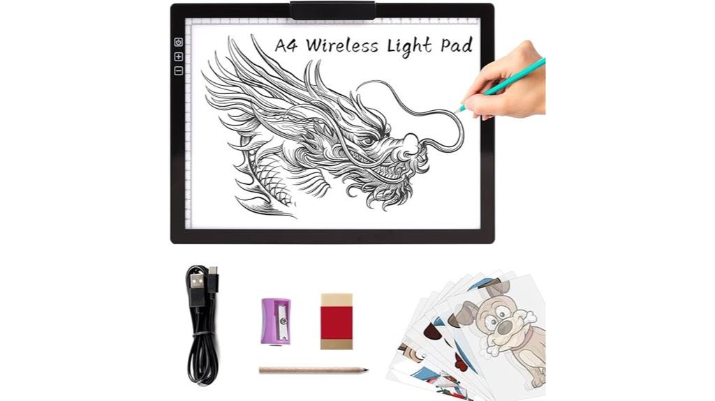 wireless led light pad