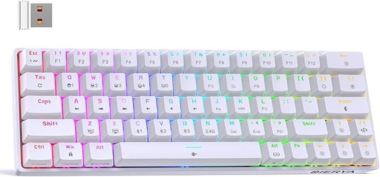 wireless mechanical gaming keyboard