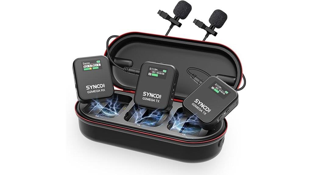 wireless microphone with charging