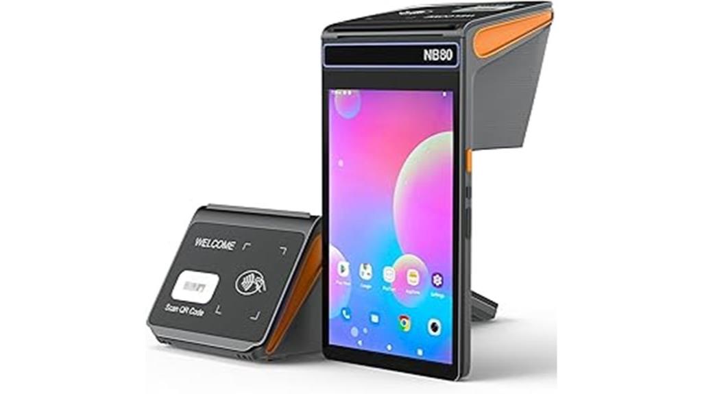 wireless pos with touchscreen