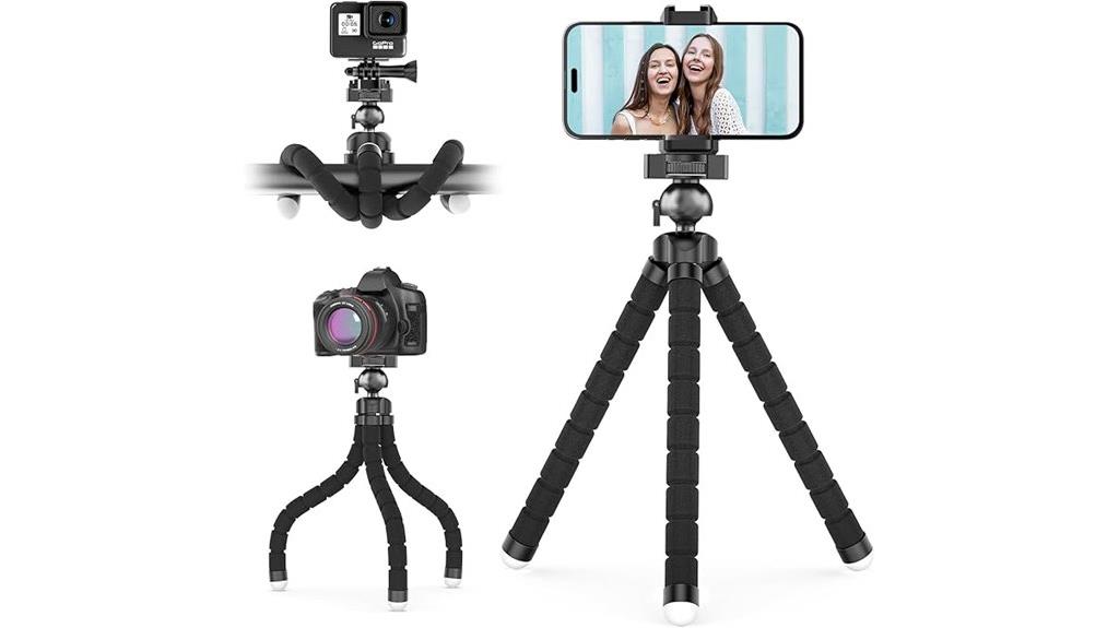 wireless remote phone tripod