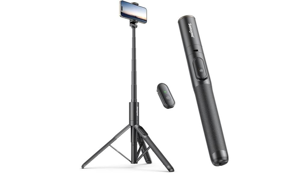 wireless remote phone tripod