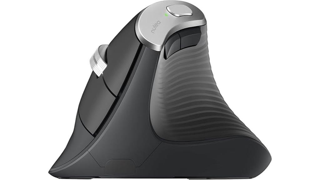 wireless vertical mouse with adjustable dpi