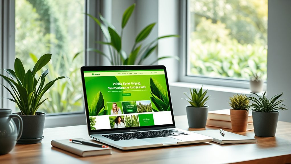 eco friendly web design choices