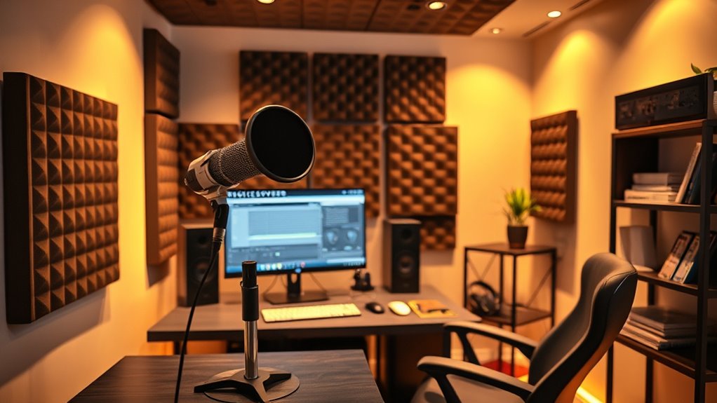 home studio setup success