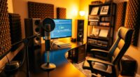 home studio voiceover setup