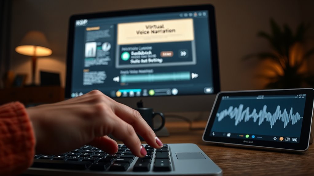 kdp virtual narration tips