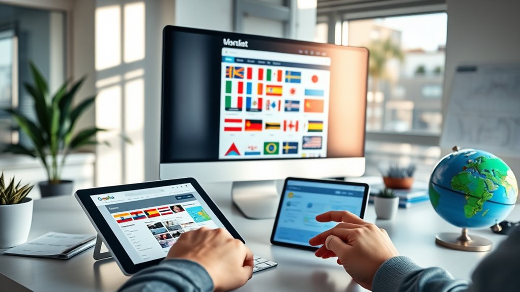 multilingual websites with cultural adaptation