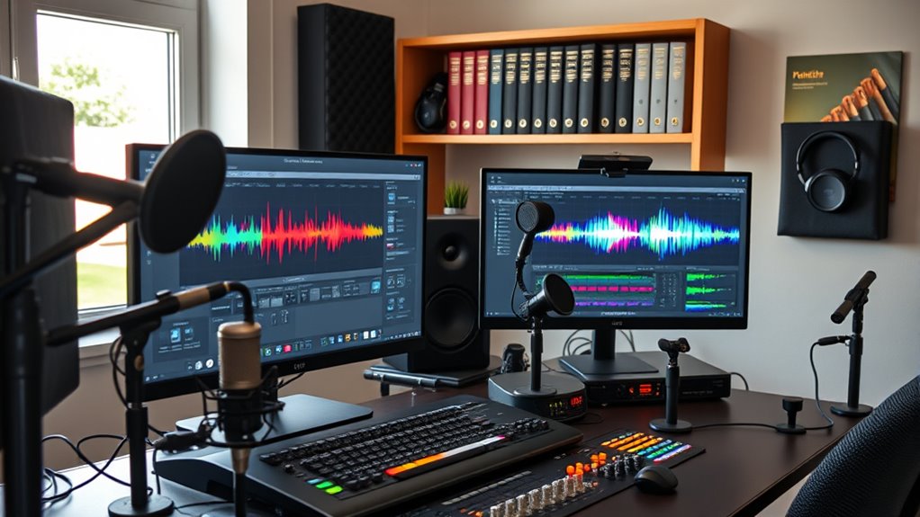 polished podcast audio editing