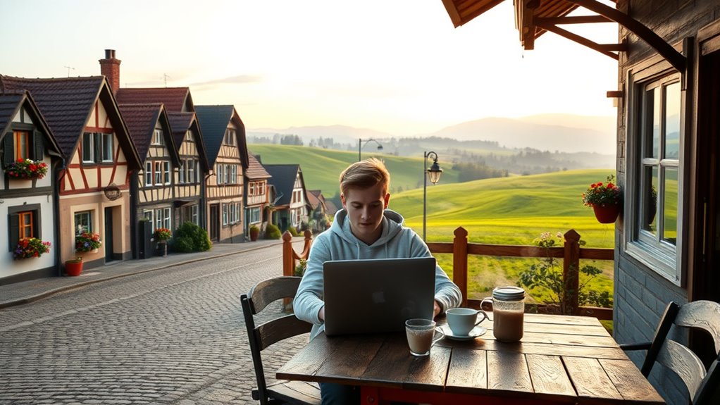 rural freelancing benefits connectivity