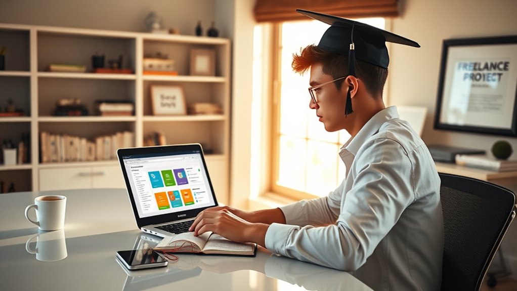 start freelancing post graduation successfully