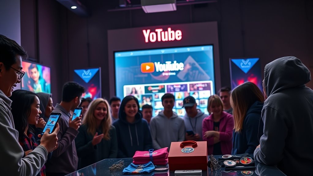youtube merchandise storefront launch