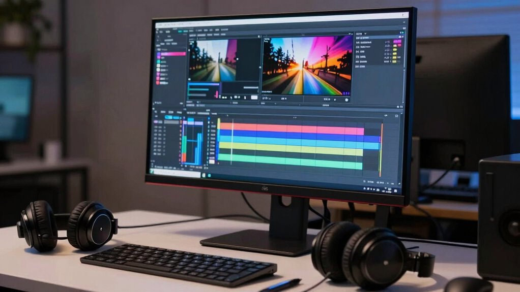 calibrated monitors ensure accuracy