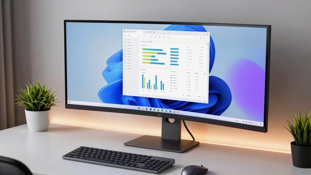 curved monitors enhance productivity
