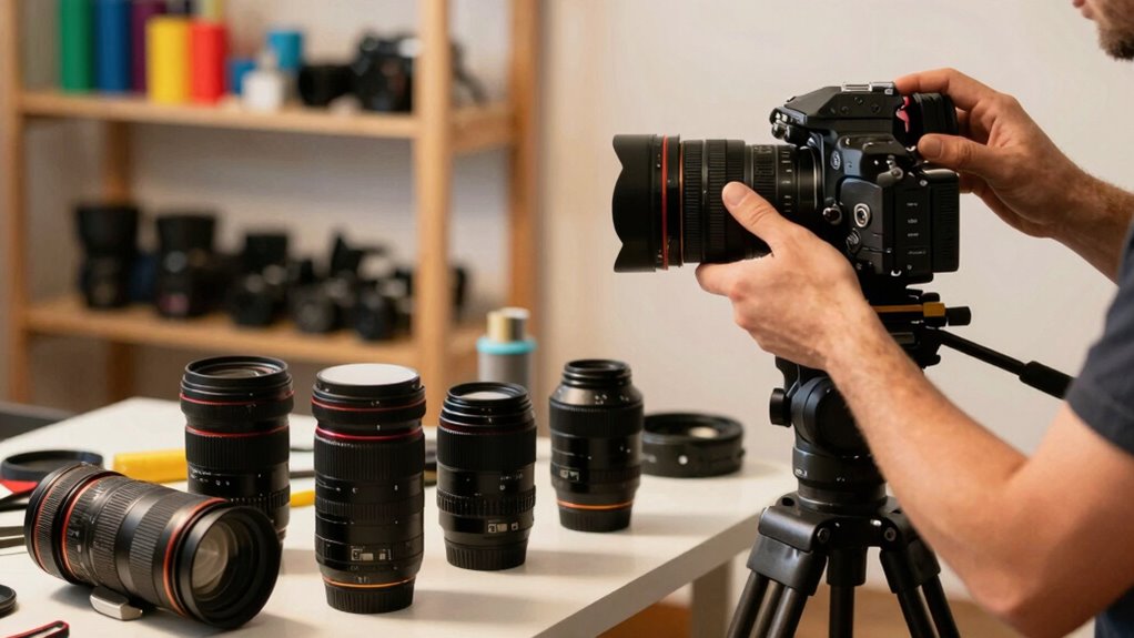 diverse lenses consistent lighting