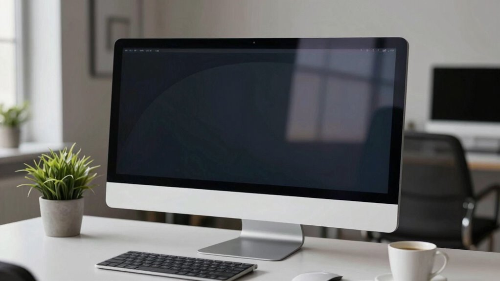 enhanced focus through curved display