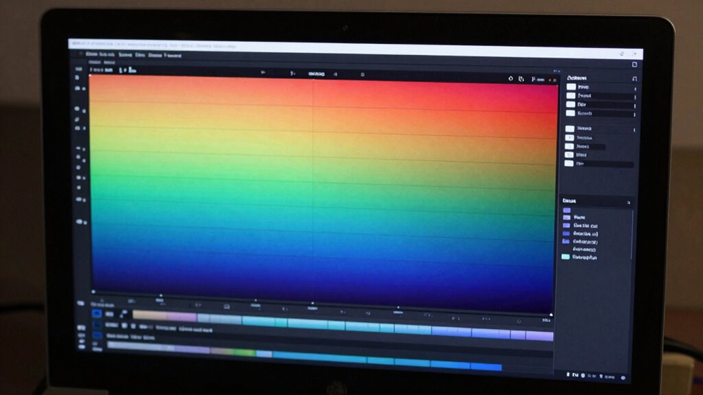 hardware calibration ensures color accuracy