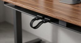 hidden cable management solution