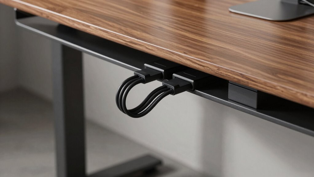 hidden cable management solution