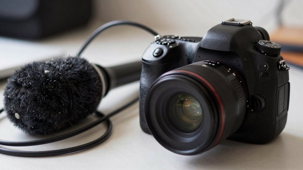 high quality camera poor audio