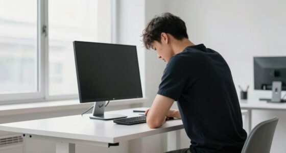 incorrect standing desk height