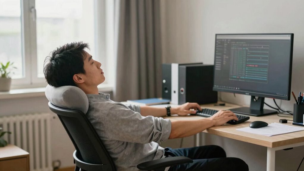 maintain proper ergonomic posture